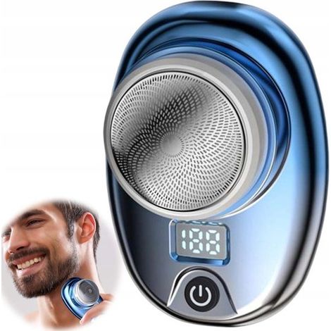 Épilateur sans fil mini - Rechargeable par USB et étanche IPX - Utilisation sur peau sèche ou humide - Convient pour le visage, les jambes et les aisselles - Idéal pour les voyages (1/5)