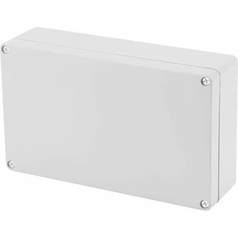 Boîte de Jonction Étanche 200 x 120 x 56mm, Boîtier Électrique Câblage en ABS Matériau, IP65 Étanche, Anti-poussière, matériau ignifuge, Anti-choc, Anti-corrosion, Anti-statique, Isolation (1/5)