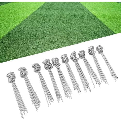 Clous de fixation pour gazon artificiel, clous pour gazon, clous pour paillis textile de jardin, clous de sol de type G (1/5)