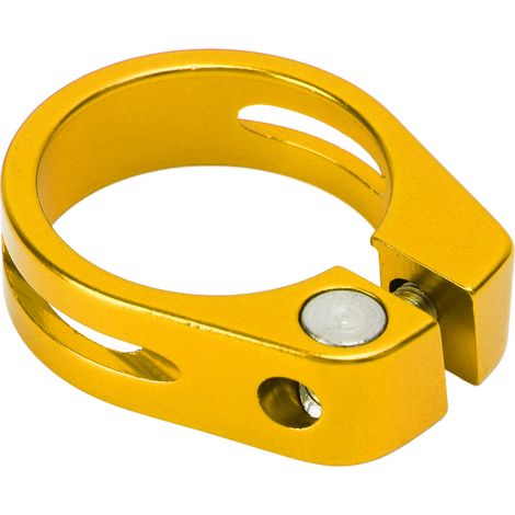 Collier de serrage de tige de selle de vélo, dégagement rapide, 34,9 mm, ultra léger et antirouille, en aluminium