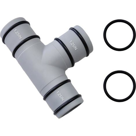 Schlauchverbinder Adaptateur 38 mm en forme de T pour Schwimmbad Schlauch 1 pièce (1/5)