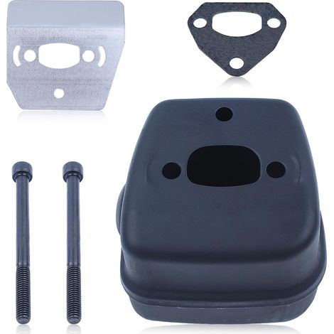 Kit de joint de protection thermique pour boulon de silencieux d'échappement pour Husqvarna 137 142 et 136 141 LE 41 36 545006044 pièces de rechange moteur de tronçonneuse (1/5)