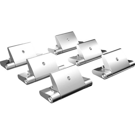 Rittal 1592220 Charnière de couvercle KX pour boîtes à bornes KX, moulage sous pression de zinc charnière 6 pc(s)