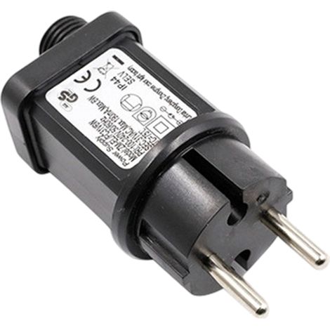 Transformador Para Guirlanda Luminosa - 31 V 6 W - IP44 - 8 Modos De Iluminación Y Temporizador - Para Decoración Navideña Y Exterior - Unidad (1/5)