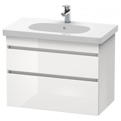 Support de lavabo DURASTYLE 453x800x610mm gris béton mat/WE MA