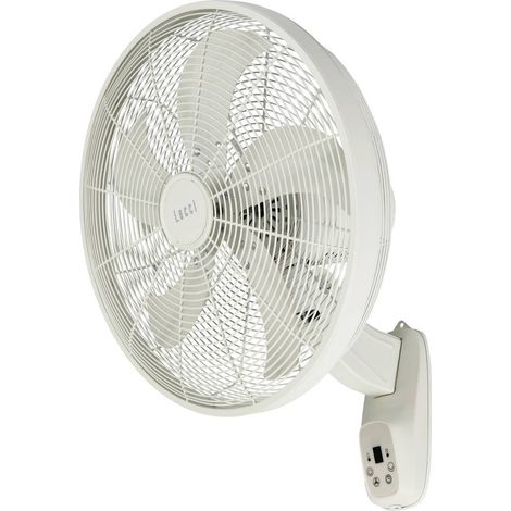 Lucci AIR Glide DC WV Weiss Ventilatore a muro 36 W Bianco