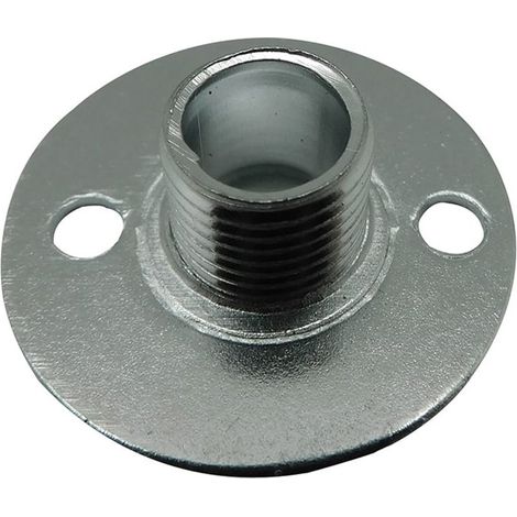 Lampenfassung mit "AP15" Ø26mm Erdspieß aus verzinktem Stahl (2 Stück)