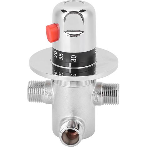 G1 / 2 Thermostat de contrôle du chauffe-eau de la soupape de mélange thermostatique Thermostat (1/5)