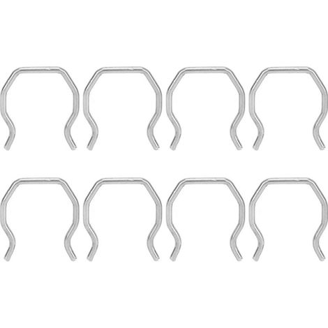 Lot de 8 Clips de Retenue de Connecteur D'injecteur de Carburant en Métal pour 6,0 6,0 L Powercourse 2003-2010, Outil pour des Performances D'injecteur Optimales, Installation. (1/5)