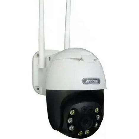 TRADE SHOP - Telecamera Ip Wi-fi Panoramica Di Sorveglianza 8k Wireless Impermeabile Q-s4 Max -