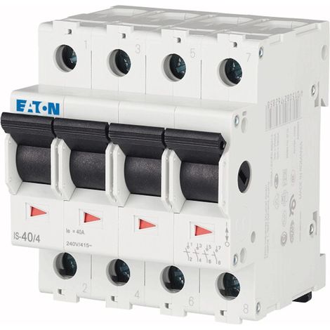 Interruptor-seccionador modular 40A 4P IS-40/4 276273