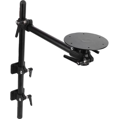 Pied de table amovible réglable en hauteur – Rotation 360°, en acier allié anti-corrosion, pour camping-car, caravane (1/5)