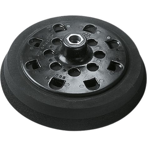 Plateau de ponçage Fein Ø 200 mm perforé avec partie auto-agrippante - 63806102023