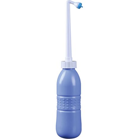 Bidet portatile da viaggio con flacone bidet a mano per lavare WC, bagni, case e in viaggio.