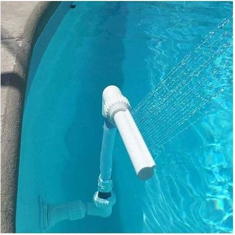 Wasserfallbrunnen für Aufstellpools – Gartenaccessoire für Teiche, schwenkbarer Brunnenhahn, dekorativer Wasserstrahl für Pools und Wasserspiele (1/5)