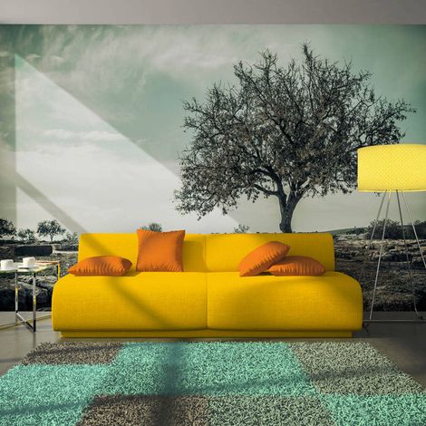 Papier peint arbre millésime - 350 x 270 cm (1/4)