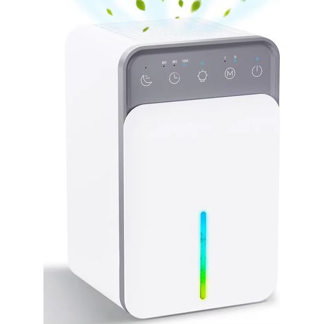 Déshumidificateur à économie d'énergie, dégivrage automatique, 3 réglages de minuterie, voyant indicateur de monoxyde de carbone, 2 modes. (1/5)