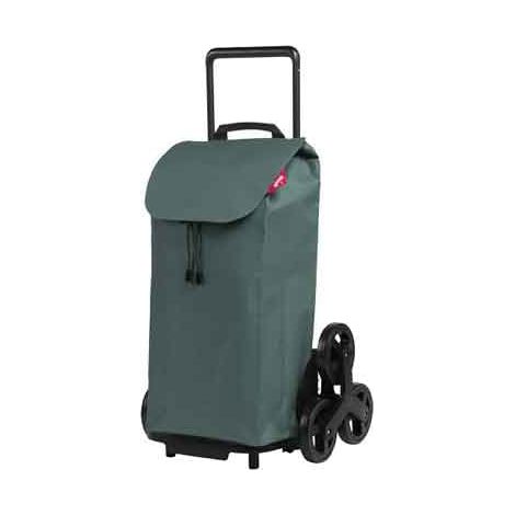 CARRELO PORTASPESA 'TRIS' colore verde - 56 lt - GIMI