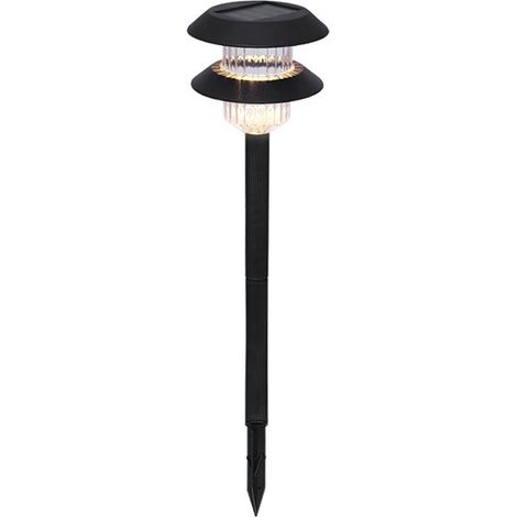Lampe solaire, éclairage paysager, système de mise à la terre étanche double couche pour pelouse et veilleuse sans électricité (1/5)