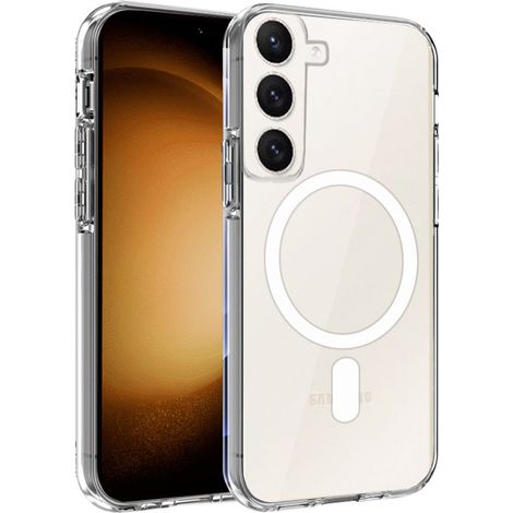 Carcasa COOL para Samsung S911 Galaxy S23 Magnética Transparente