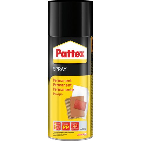 Sprühkleber Powerspray permanent transp./leicht beige 400 ml Spraydose PATTEX