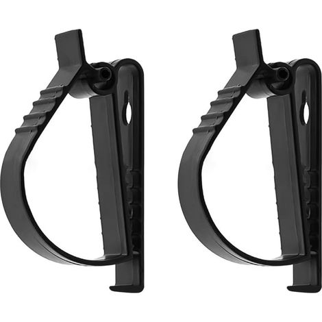 Lot de 2 clips de ceinture pour casque de sécurité, clips utilitaires, porte-gants de travail, pour ceinture de chantier, organiseur d'équipement en boucle (1/5)