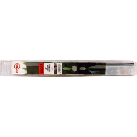 Lame 20' x 1' - droit (5pcs/pack incl. kit de réduction) longueur 508.0mm / trou central 25.4mme (1/2)