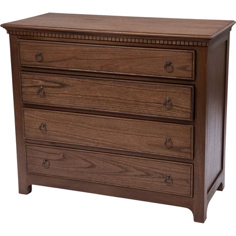 Amadeus - Commode 4 tiroirs en bois L100 cm Pétronille