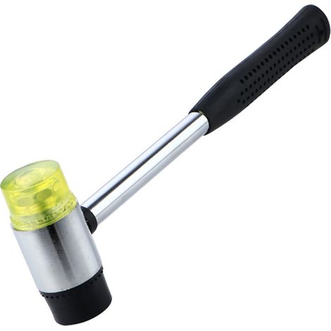 Maza De Ajuste - Cabeza Bimaterial Goma/Plástico - 150 G - Para Azulejos Laminado Chapa Metálica - Unidad (1/5)
