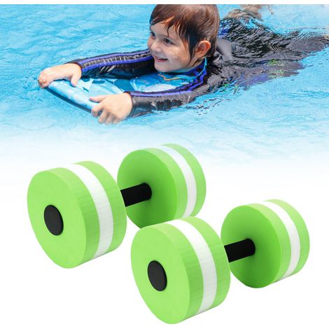 2 Pièces Dumbbells Fitness pour Yoga Sport Entraînement Homme Femme Enfant - Vert EVA Flottant (1/5)
