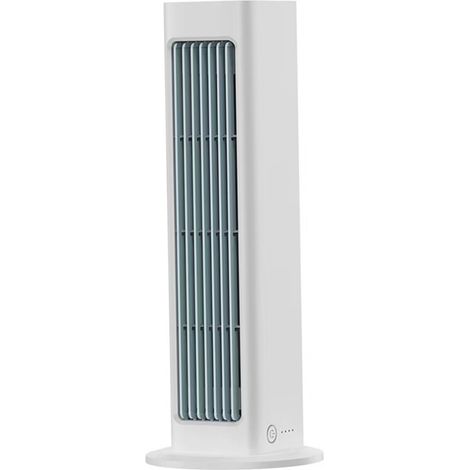 Petit climatiseur portable, climatiseur personnel de refroidissement avec télécommande, batterie 4000 mAh, support mural et utilisation de bureau, ventilateur bureau silencieux mini personnel (1/5)