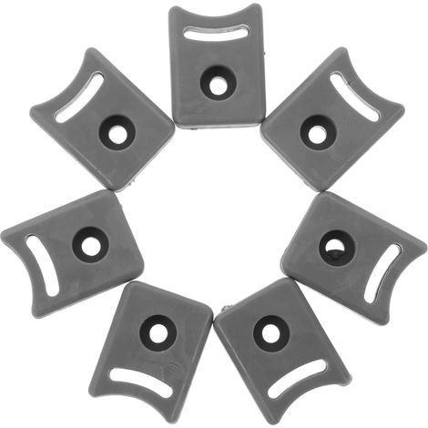 8 Pièces Butoir De Guidage pour Porte De Douche Coulissante Anti-Collision Butées De Porte pour De Douche Coulissante (1/5)