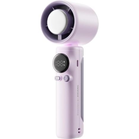 Mini ventilateur turbo portable avec refroidisseur de glace – Ventilateur personnel rechargeable haute vitesse (14 000 tr/min), chargement USB-C, format de voyage compact (1/5)