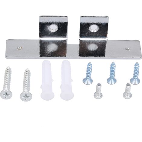 Luminaire LED pour miroir de salle de bains - Double rangée 10W aluminium chromé IP44 (30x11cm) - Lampe d'éclairage pour miroir frontal