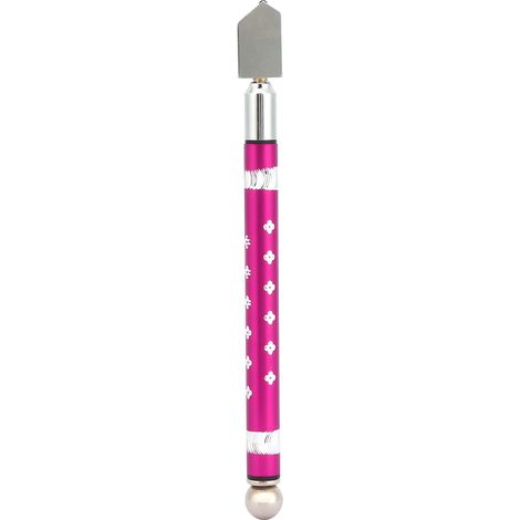 Ortviai Coupe-glace professionnel avec roue en carbure de tungstène et poignée en aluminium – violet (1/5)