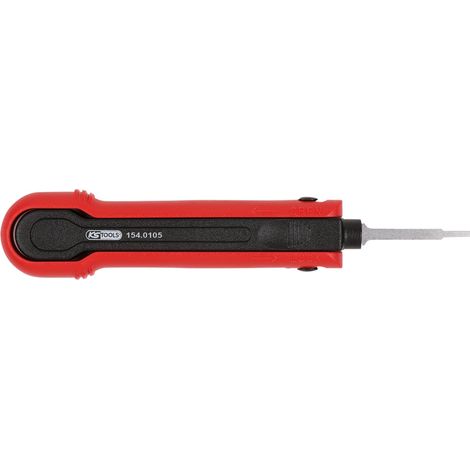 KS Tools Entriegelungswerkzeug für Flachstecker/Flachsteckhülsen 1,2 mm (AMP Tyco MQS) (1/2)