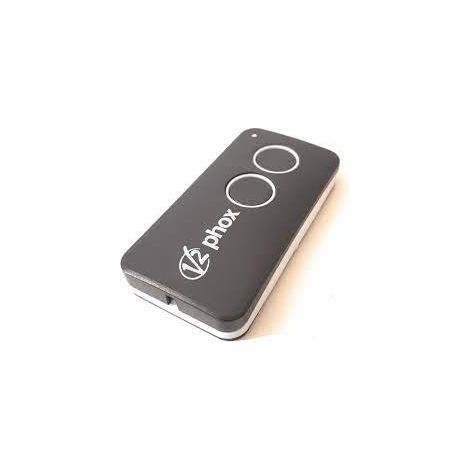 V2 – Télécommande pour alarme 433.92 MHz – 2 canaux – Code tournant pour sécurité – Dimensions 55x32x13 mm