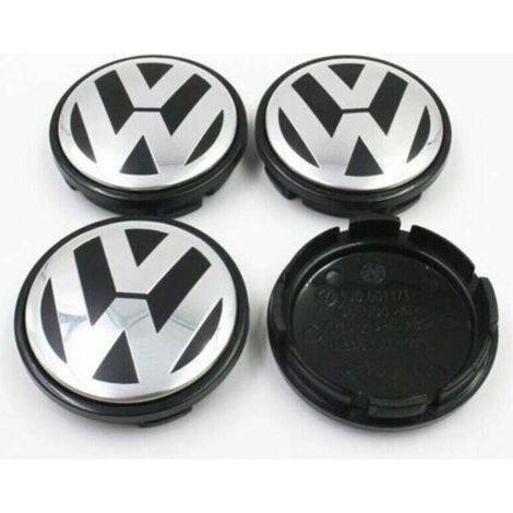 4 Originale Nabenkappen für Aluminiumfelgen, 65mm