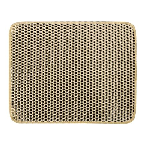 Tapis Pour Litière Chat - Structure Double Couche En EVA - Imperméable Et Respirant - Design À Poche Pour Récupération Facile - Dimensions Variées (1/5)