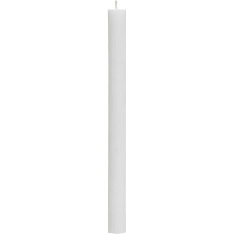 Bougie Bâton "Demi" 26cm Blanc