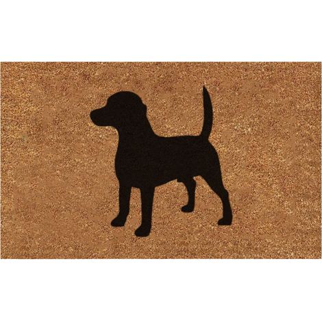 Tapis De Seuil Intérieur Extérieur - En Fibres De Coco Naturelles - Antidérapant - Pour Entrée Salle De Bain Porche - 40 x 60 cm - 1 Pièce (1/5)