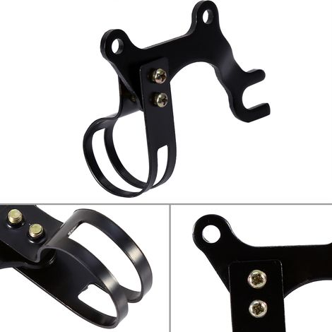 Support adaptateur de frein à disque réglable pour vélo avec fixation sur tige de selle (1/5)