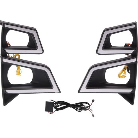 Feux de jour LED pour voiture, 2 pièces, pour ISUZU DMAX troisième génération RG01 2019 – 2021 (1/5)