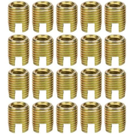 302 Carbon Steel Self Tapping Screw Repair Kit (20pcs, M8 x 1.25mm, M12 x 1.5mm, 15mm) (1/5)