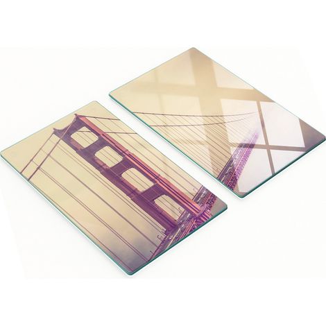 Dekorative Glasschneidebretter San Francisco Bridge 2x30x52 cm (1/5)
