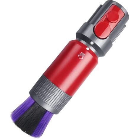 Brosse anti-poussière sans traces ni rayures pour aspirateurs Dyson V7 V8 V10 V11 V12 V15 Gen5 Detect et Gen5 Extra Large, poils doux autonettoyants pratiques, ne convient pas à la série SLIM (1/5)