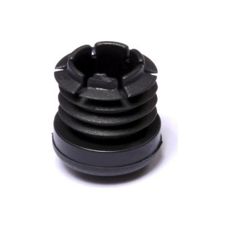 BRINOX b75435N-Embout intérieur rond diamètre 20mm couleur Noir