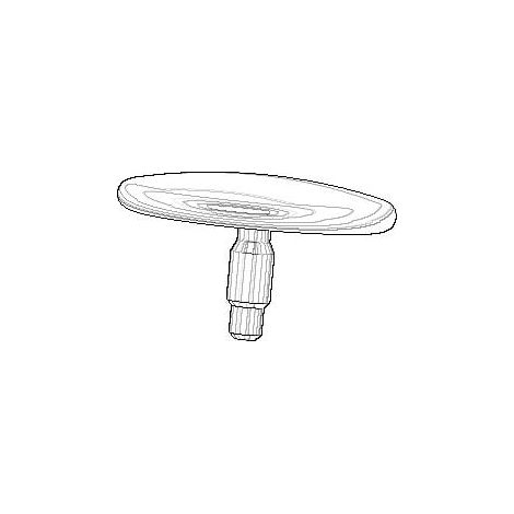 DO Abdeckung ERSATZTEILE 093030064 D 25,5 x 15 mm Chrom