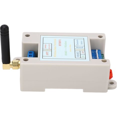 Module émetteur-récepteur sans fil VHF/UHF 433M DC8-25V RF UART RS485 Modbus RTU Maître-esclave (1/5)