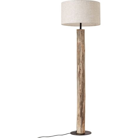 Floor Lamp 'Jorvan' made of Wood for Living Room & Dining Room (1/5)